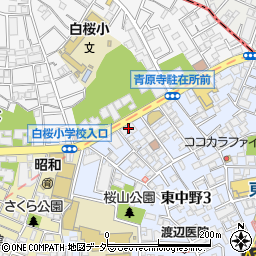 東京都中野区東中野3丁目19 11の地図 住所一覧検索 地図マピオン