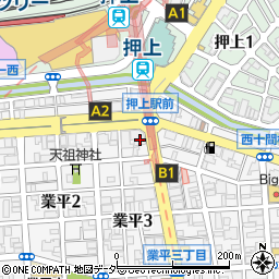 三菱ＵＦＪ銀行押上駅前支店周辺の地図