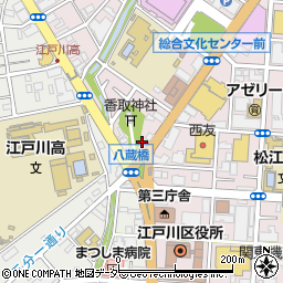 スクールＩＥ江戸川中央校周辺の地図