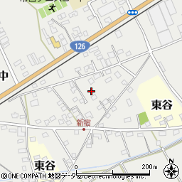 千葉県匝瑳市上谷中2242-4周辺の地図