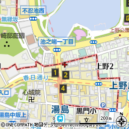 梅田食堂周辺の地図