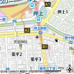 三菱ＵＦＪ銀行押上支店周辺の地図