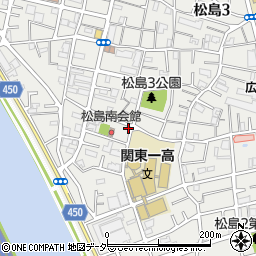 東京都江戸川区松島2丁目9-9周辺の地図