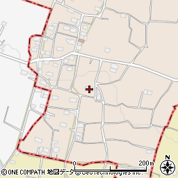 山梨県甲州市塩山上井尻115周辺の地図