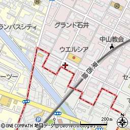 千葉県船橋市二子町629周辺の地図