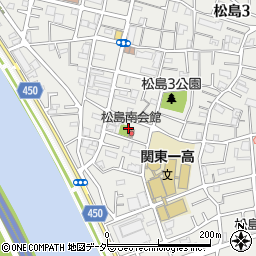 東京都江戸川区松島2丁目9周辺の地図