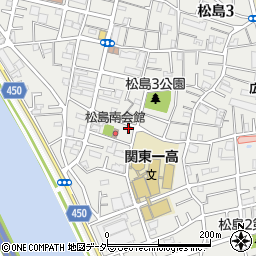 東京都江戸川区松島2丁目9-8周辺の地図