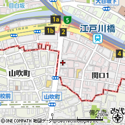 メゾン文京関口２周辺の地図