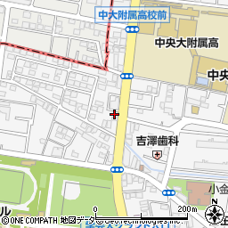 武蔵小金井肉流通センター周辺の地図