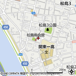 東京都江戸川区松島2丁目9-7周辺の地図