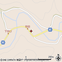 岐阜県下呂市金山町戸部3192周辺の地図