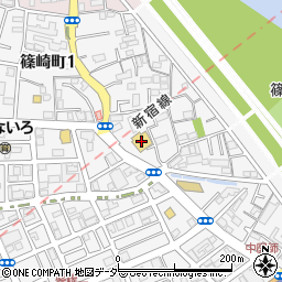 クリエイト薬局　江戸川篠崎町店周辺の地図