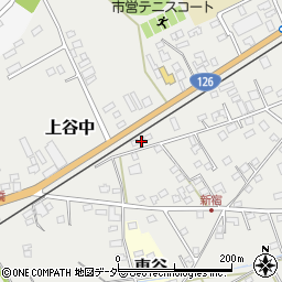 千葉県匝瑳市上谷中2218-1周辺の地図