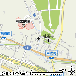 東京都八王子市戸吹町326周辺の地図