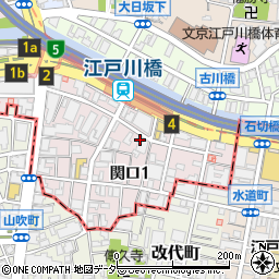東京都文京区関口1丁目13-18周辺の地図