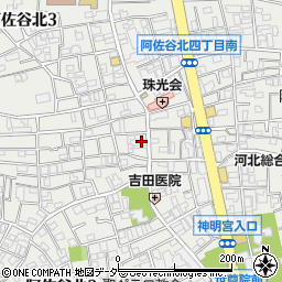 三井精肉店周辺の地図