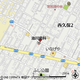 アイカギセンター武蔵野ロック周辺の地図
