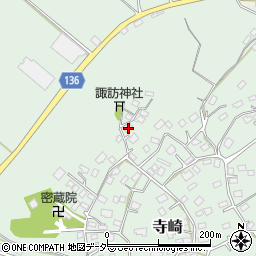 千葉県佐倉市寺崎2873周辺の地図