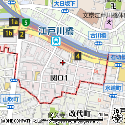 酒蔵ゴエモン 神楽坂周辺の地図