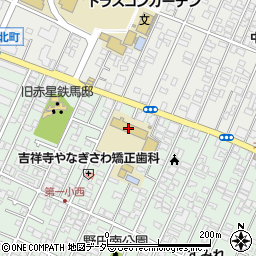 武蔵野市立第一小学校周辺の地図