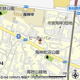 株式会社ピーターパン　本部周辺の地図