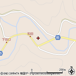 岐阜県下呂市金山町戸部3179周辺の地図