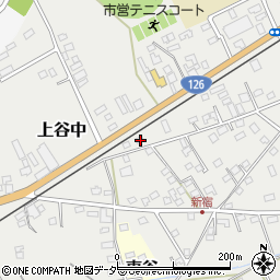 千葉県匝瑳市上谷中2218周辺の地図