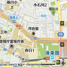 河合塾本郷校周辺の地図