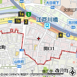 東京都文京区関口1丁目10-1周辺の地図
