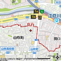 東京都新宿区山吹町365周辺の地図