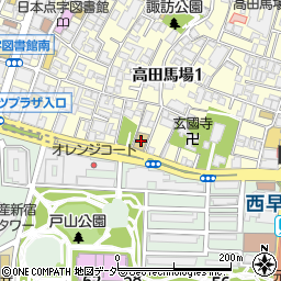 東京製菓学校周辺の地図