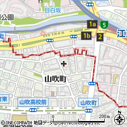 東京都新宿区山吹町361周辺の地図