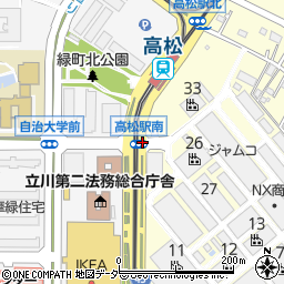 高松駅南周辺の地図