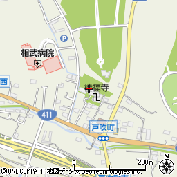 東京都八王子市戸吹町199周辺の地図