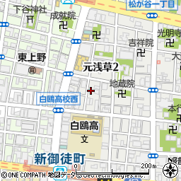 毛塚アパート周辺の地図