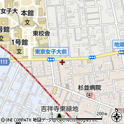 杉並区地域包括支援センターケア２４　善福寺周辺の地図