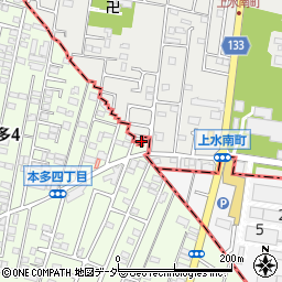 東京都小平市上水南町2丁目12-14周辺の地図