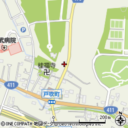東京都八王子市戸吹町176周辺の地図