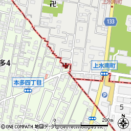 東京都小平市上水南町2丁目12-13周辺の地図