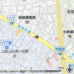 桃井１周辺の地図