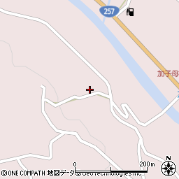 岐阜県中津川市加子母上桑原3888-124周辺の地図