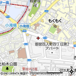 東京都新宿区百人町4丁目8-1周辺の地図
