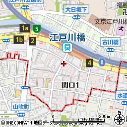 築地 魚一 江戸川橋店周辺の地図