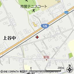 千葉県匝瑳市上谷中2222周辺の地図