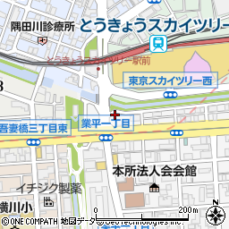 壱角家 スカイツリー店周辺の地図