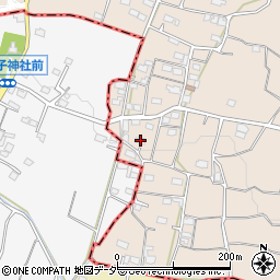 山梨県甲州市塩山上井尻154周辺の地図