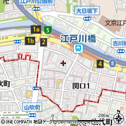 東京都文京区関口1丁目10-19周辺の地図