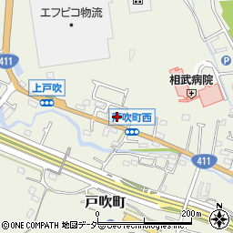 東京都八王子市戸吹町361周辺の地図