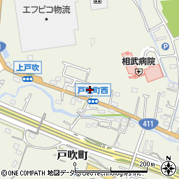 東京都八王子市戸吹町360周辺の地図