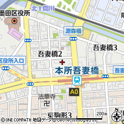 天祥寺周辺の地図